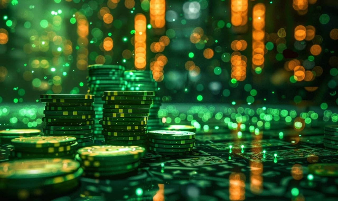 Ilustrasi permainan kasino online dan live casino di suhuslot88